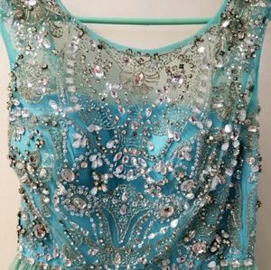 Turquoise Prom Dress